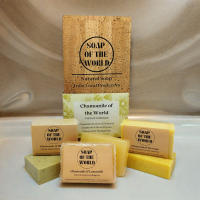 Chamomile of the World - колекция от натурални сапуни с лайка (3 бр. сапуни от различни държави)