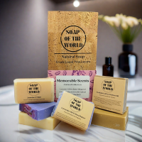 Memorable Scents - колекция от натурални сапуни (3 бр. сапуни от различни държави)