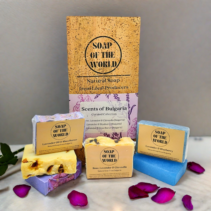Scents of Bulgaria - Natural Soap Collection (3 soap bars)