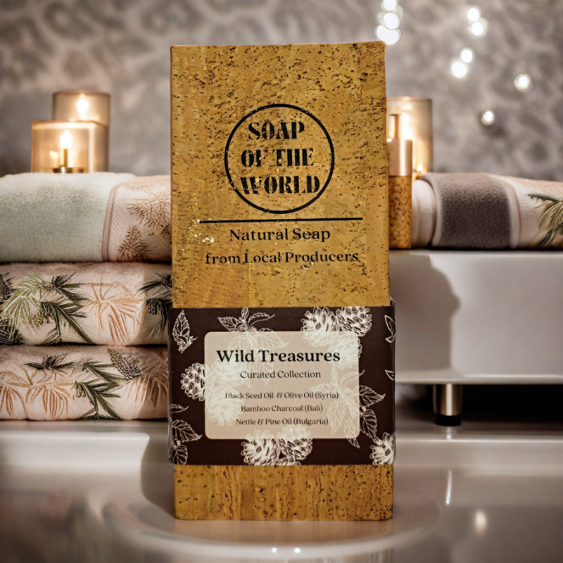 Wild Treasures - Natural Soap Collection (3 soap bars)