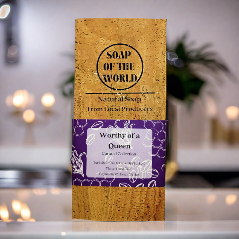 Worthy of a Queen - Natural Soap Collection (3 soap bars)
